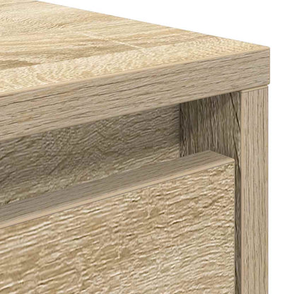 vidaXL Table basse avec tiroirs chêne sonoma 70,5x70x40 cm