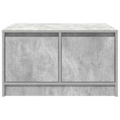 vidaXL Couchtisch mit Schubladen Betongrau 70,5x70x40 cm