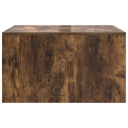 vidaXL Couchtisch mit Schubladen Räuchereiche 70,5x70x40 cm