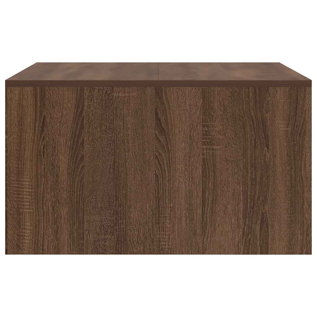 Couchtisch mit Schubladen Braun Eichen-Optik 70,5x70x40 cm