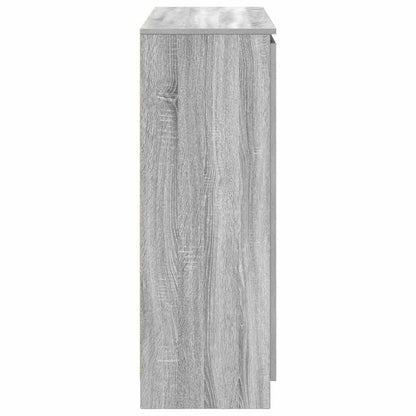 Sideboard mit Schubladen Grau Sonoma 100,5x35x98,5 cm