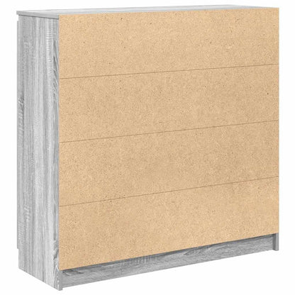 Sideboard mit Schubladen Grau Sonoma 100,5x35x98,5 cm