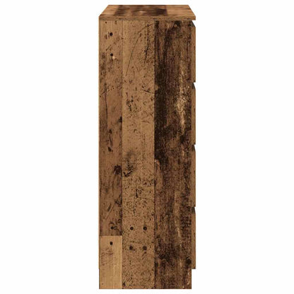 Sideboard Altholz-Optik 80x35x99 cm Holzwerkstoff