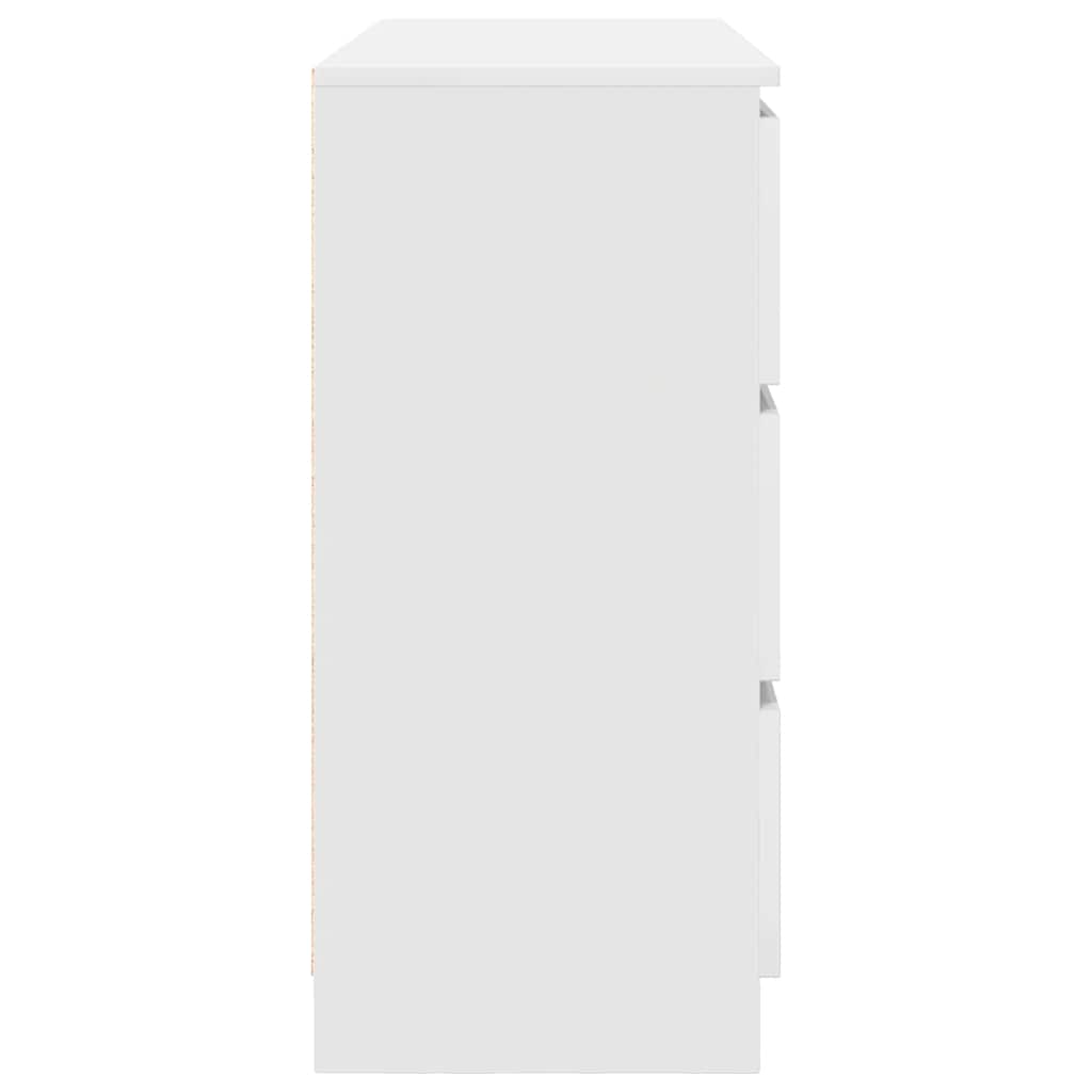 Sideboard Weiß 100x35x76 cm Holzwerkstoff