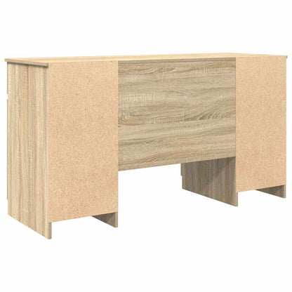 vidaXL Schreibtisch Sonoma-Eiche 140 x 49 x 76 cm Holzwerkstoff