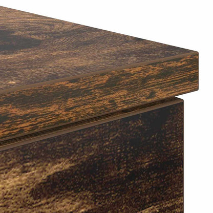 vidaXL Schreibtisch Räuchereiche 140 x 49 x 76 cm Holzwerkstoff