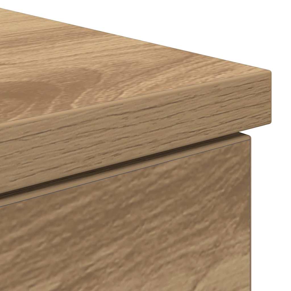 vidaXL Schreibtisch Artisan-Eiche 140 x 49 x 76 cm Holzwerkstoff