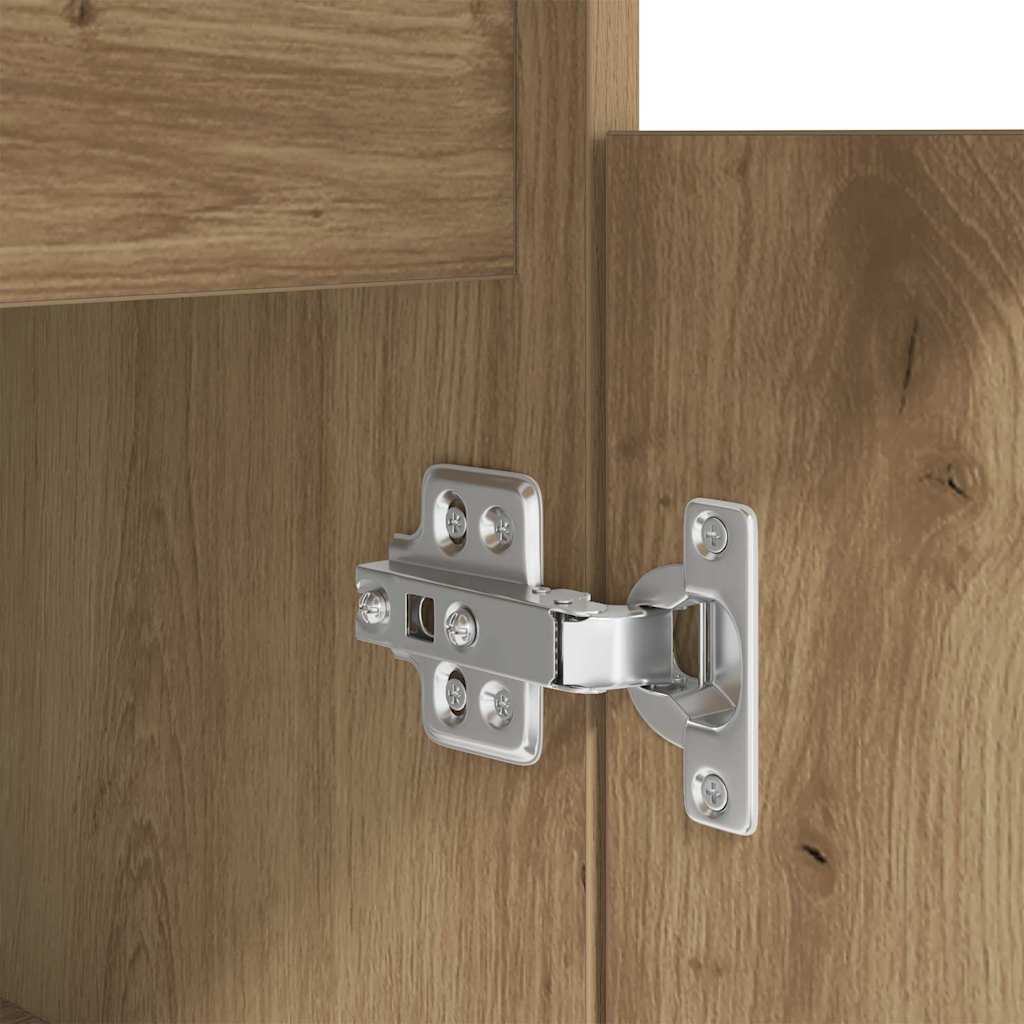 vidaXL Schreibtisch Artisan-Eiche 140 x 49 x 76 cm Holzwerkstoff