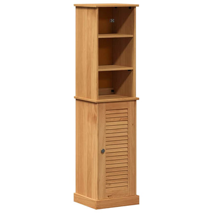 vidaXL Badezimmermöbel-Set mit Regal VIGO 2 pcs Braun und Honigbraun