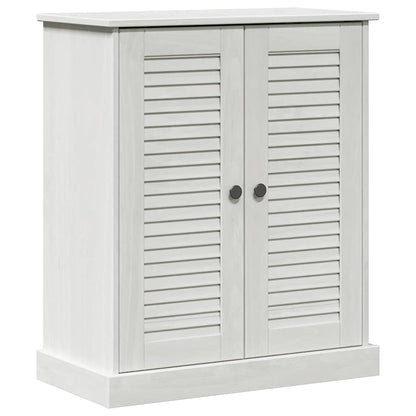 vidaXL Badezimmermöbel-Set 2 pcs Weiß und Antikweiß 67,5 x 34 x 80 cm