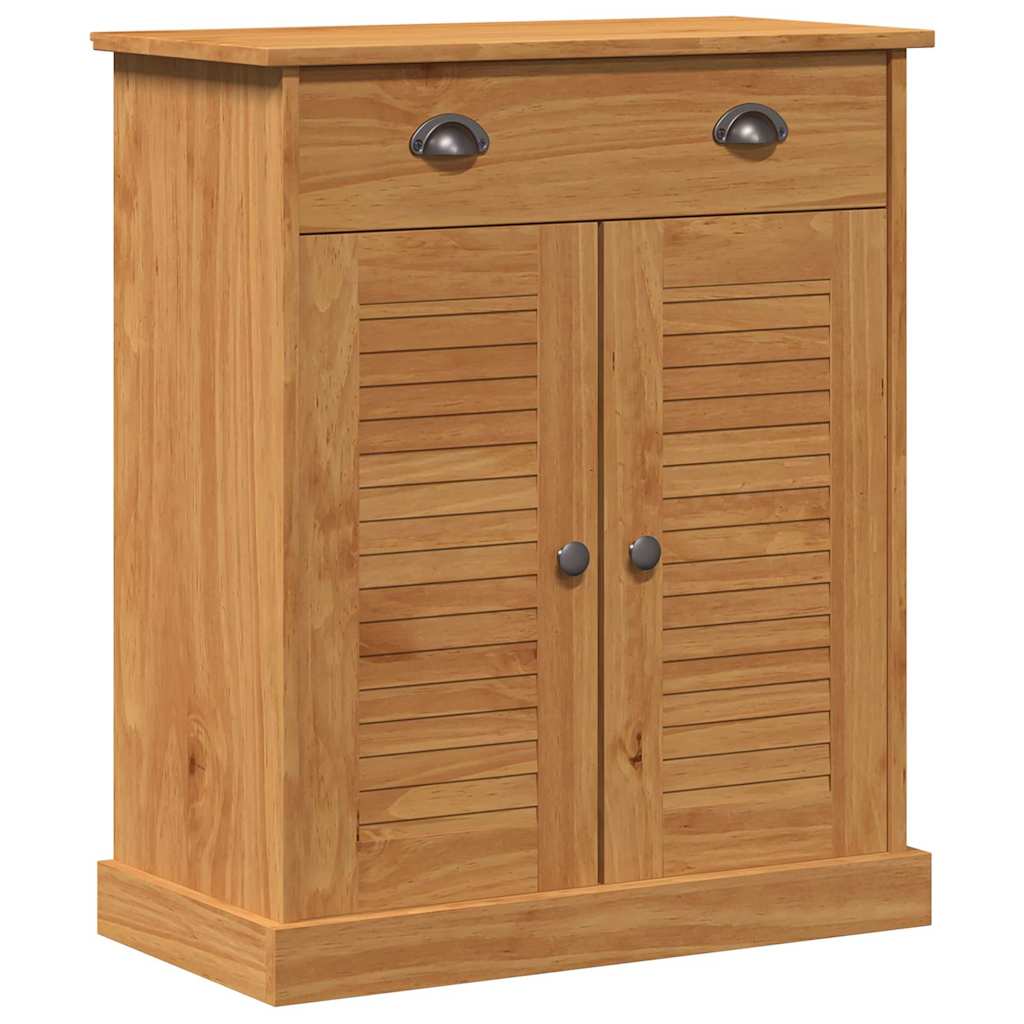 vidaXL Badezimmermöbel-Set mit Regal VIGO 2 pcs Braun und Honigbraun