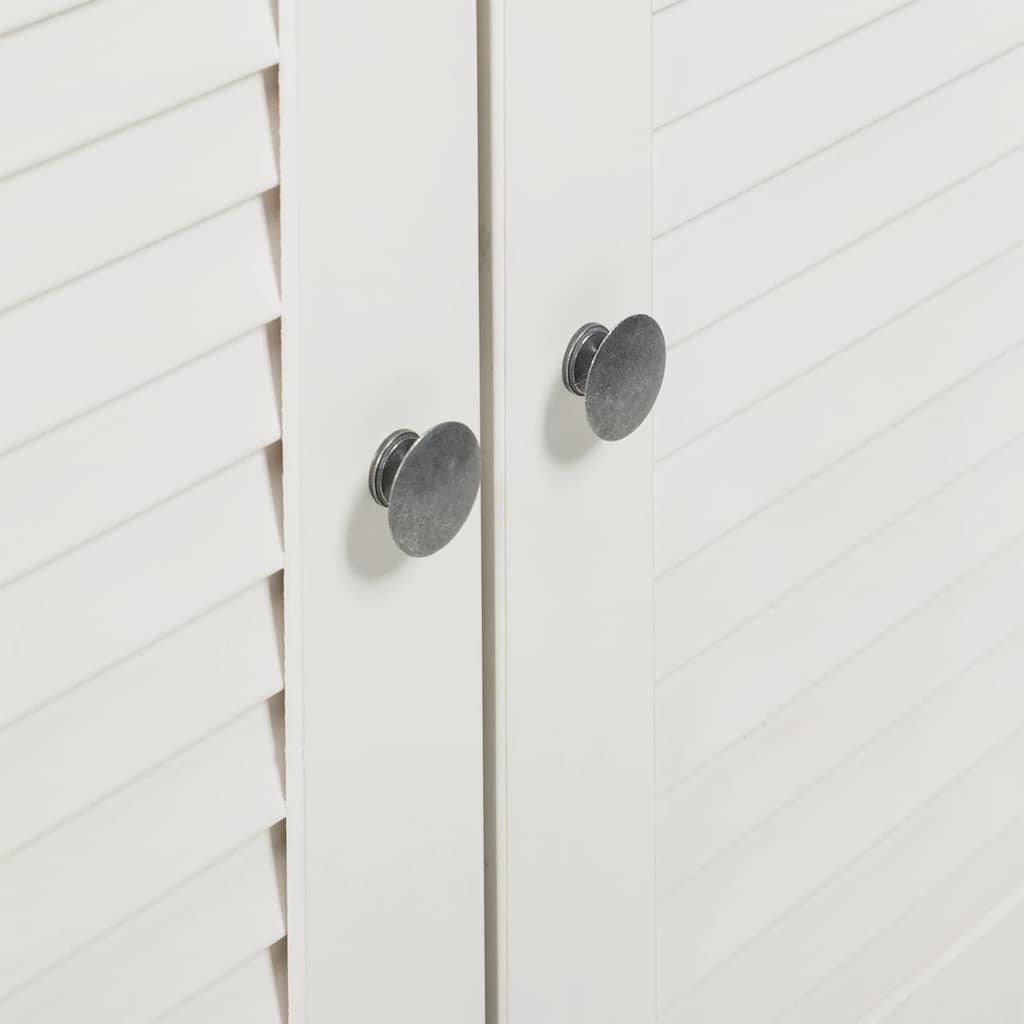 Badezimmermöbel-Set mit Regal VIGO 2 pcs Weiß und Antikweiß