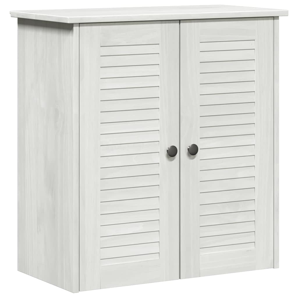 Badezimmermöbel-Set mit Regal VIGO 2 pcs Weiß und Antikweiß