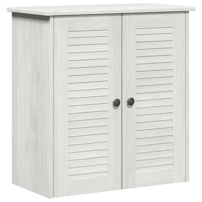 Badezimmermöbel-Set mit Regal VIGO 2 pcs Weiß und Antikweiß