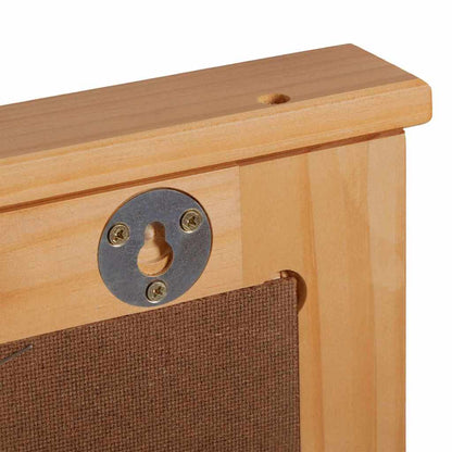 vidaXL Ensemble de meubles de salle de bain VIGO 4 pcs Marron miel Bois de pin massif
