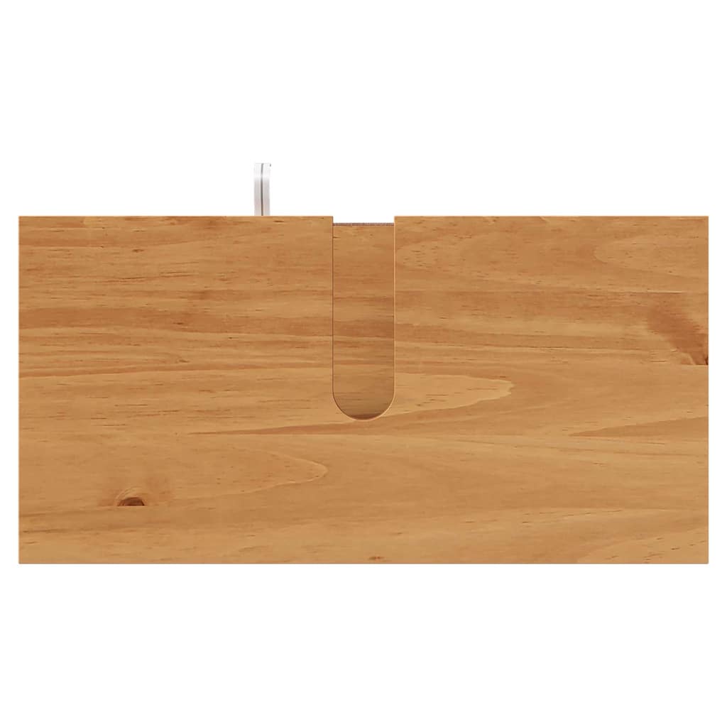 vidaXL Ensemble de meubles de salle de bain VIGO 5 pcs Marron miel Bois de pin massif