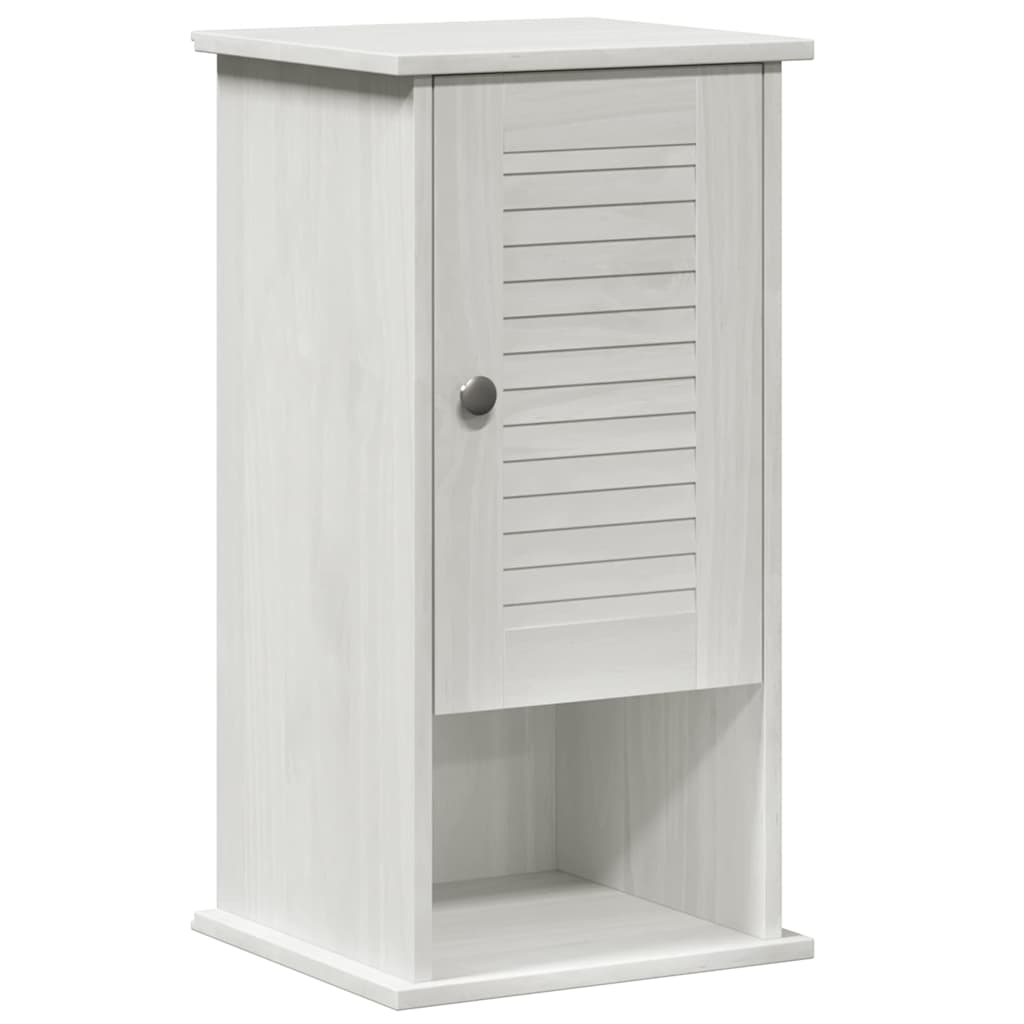 vidaXL Ensemble de meubles de salle de bain VIGO 5 pcs Blanc antique Bois de pin massif