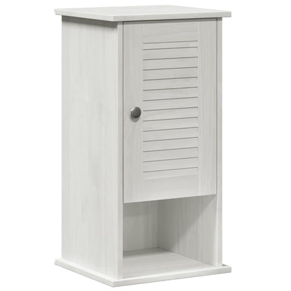 vidaXL Ensemble de meubles de salle de bain VIGO 5 pcs Blanc antique Bois de pin massif