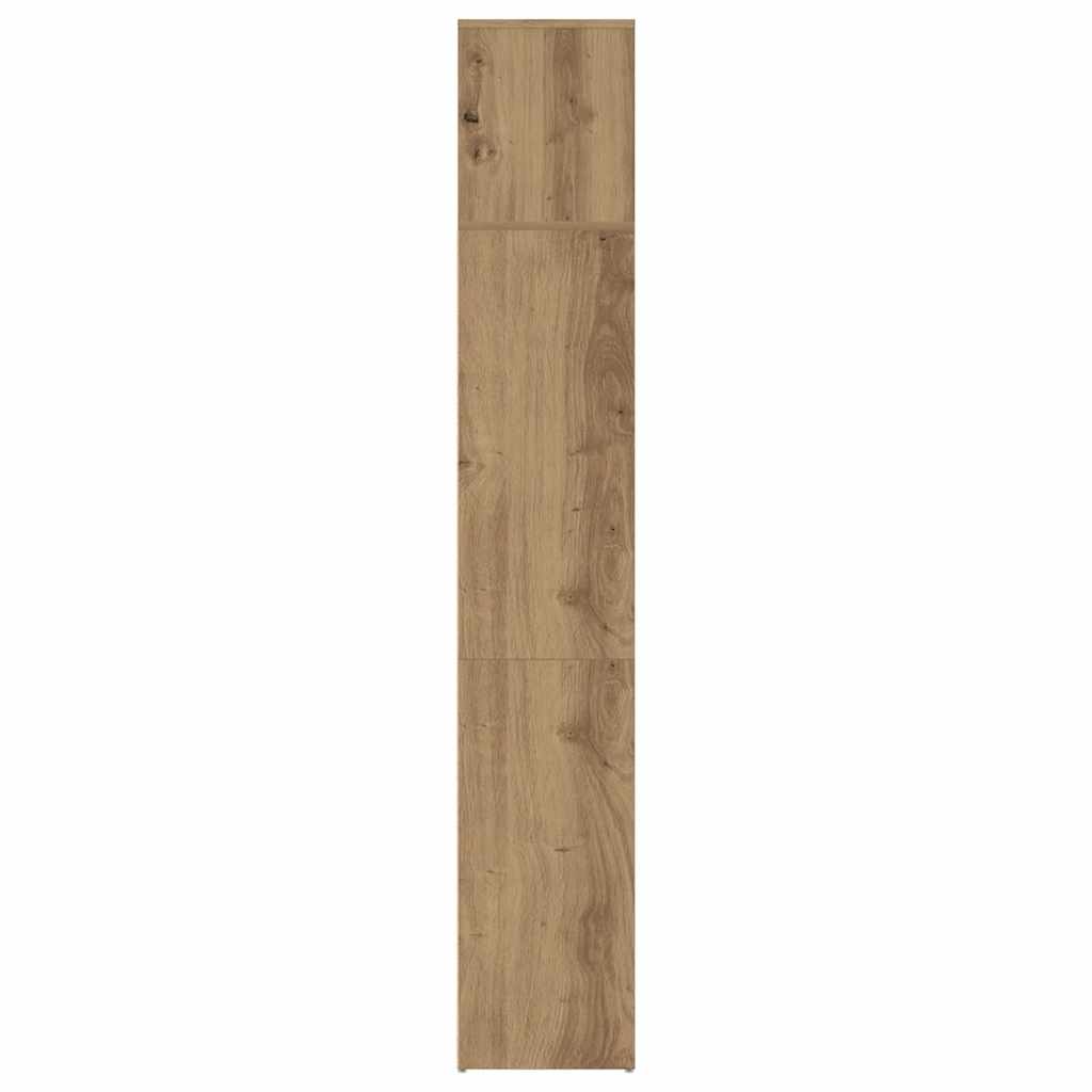 vidaXL Buchschränke 3 Stück Artisan Eiche Holzwerkstoff