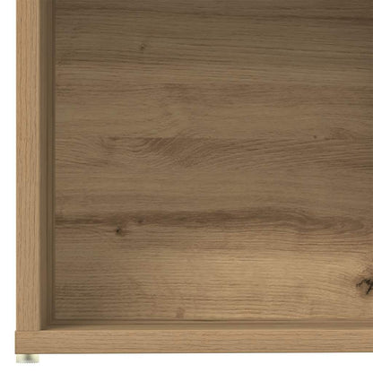 vidaXL Buchschränke 3 Stück Artisan Eiche Holzwerkstoff