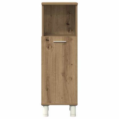vidaXL Meuble de salle de bain 4 pcs Chêne artisanel Bois d'ingénierie