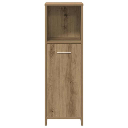 vidaXL 3-tlg. Badmöbel-Set Artisan-Eiche Holzwerkstoff