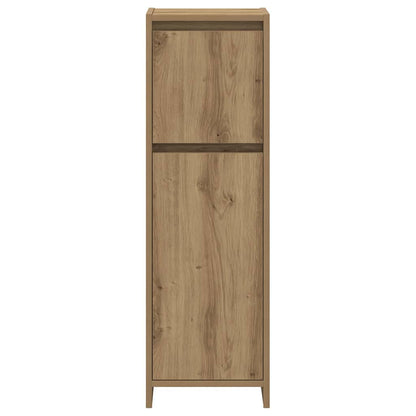 vidaXL 3-tlg. Badmöbel-Set Artisan-Eiche Holzwerkstoff