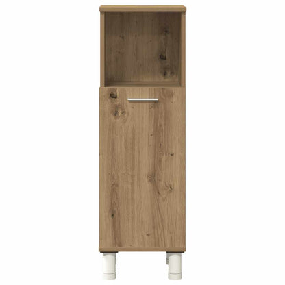 vidaXL 3-tlg. Badmöbel-Set Artisan-Eiche Holzwerkstoff