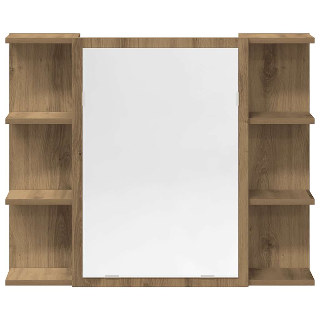 vidaXL 3-tlg. Badmöbel-Set Artisan-Eiche Holzwerkstoff