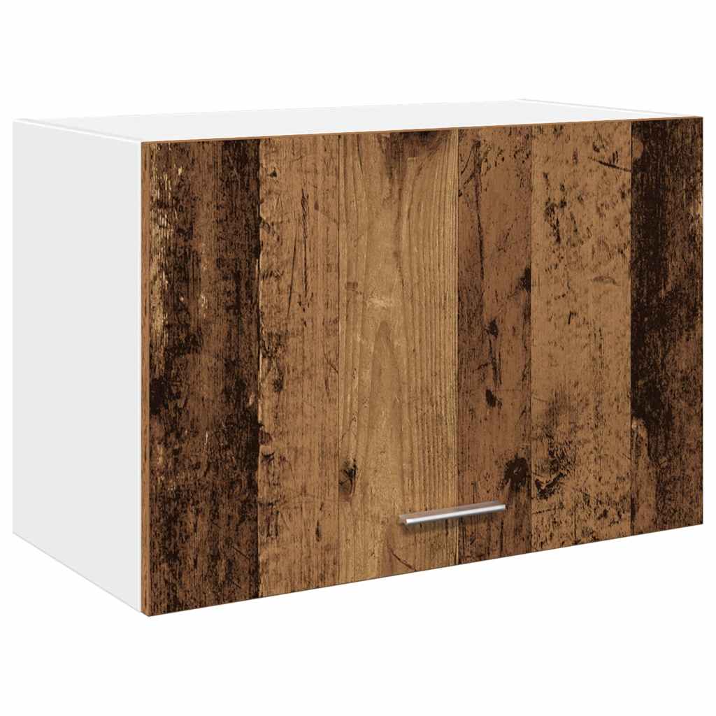 vidaXL 11-tlg. Küchenschrank-Set Lyon Altholz-Optik Holzwerkstoff