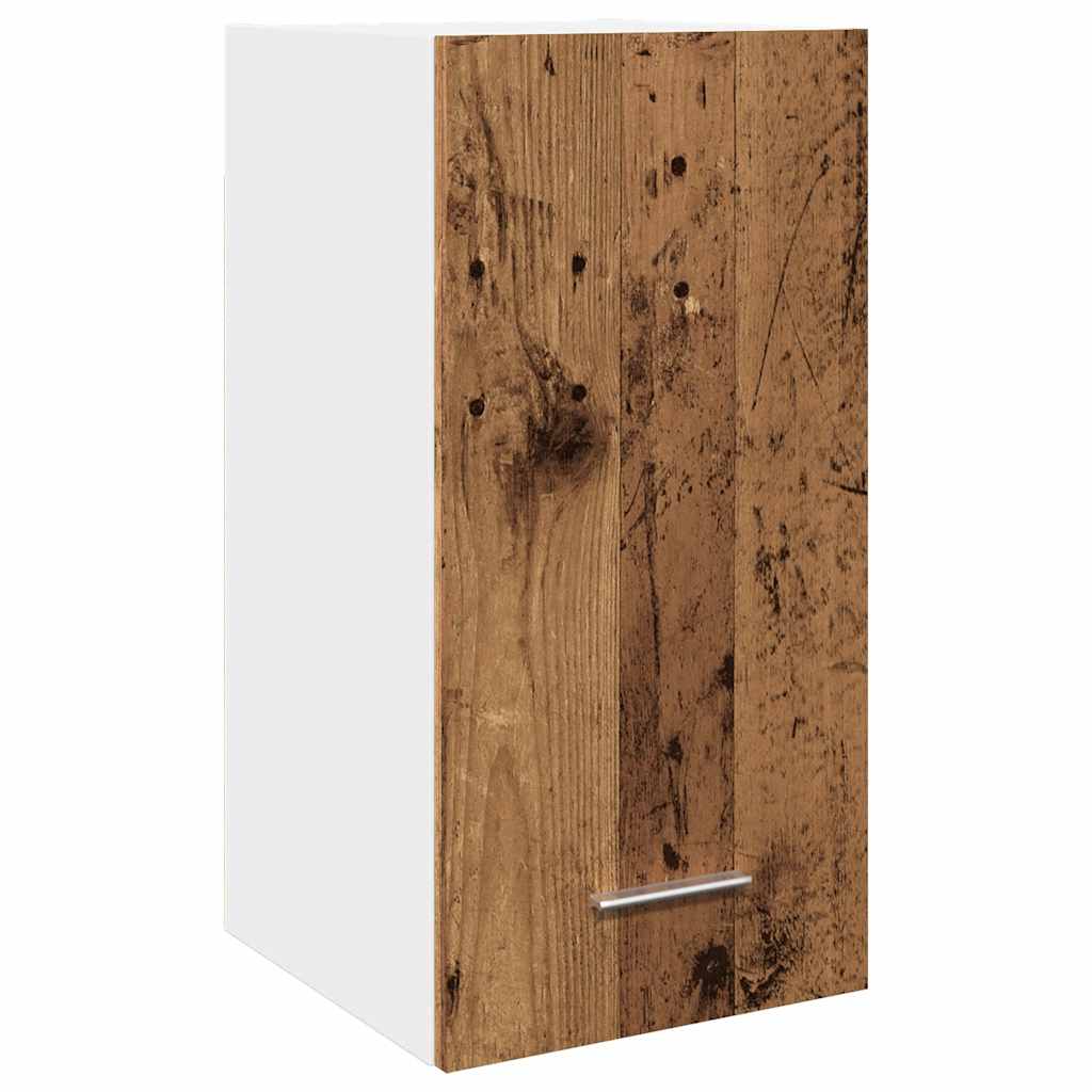 vidaXL 11-tlg. Küchenschrank-Set Lyon Altholz-Optik Holzwerkstoff