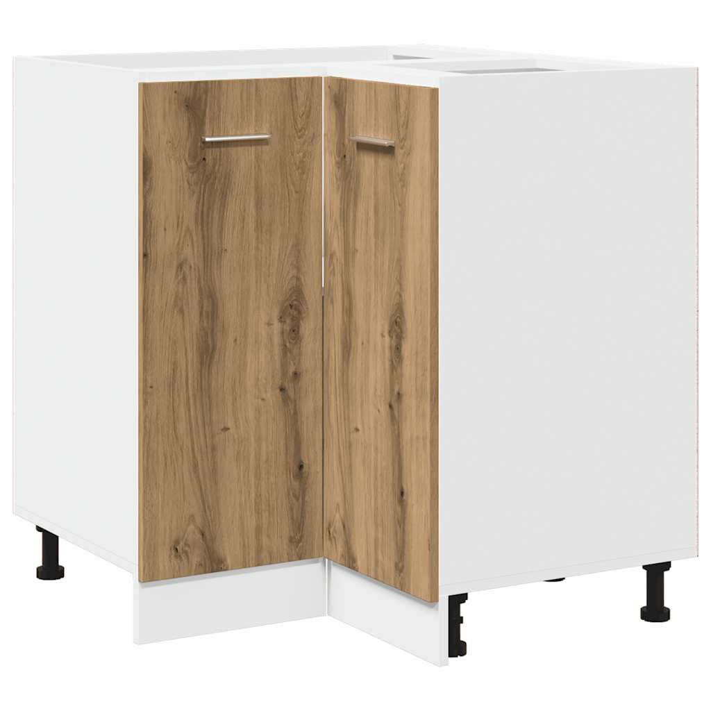 vidaXL 11-tlg. Küchenschrank-Set Lyon Artisan-Eiche Holzwerkstoff