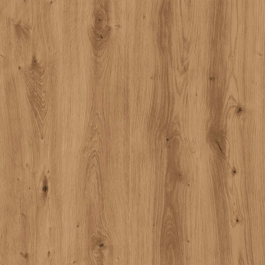 vidaXL Meuble de salle de bain 2 pcs Bois d'ingénierie Chêne Artisan
