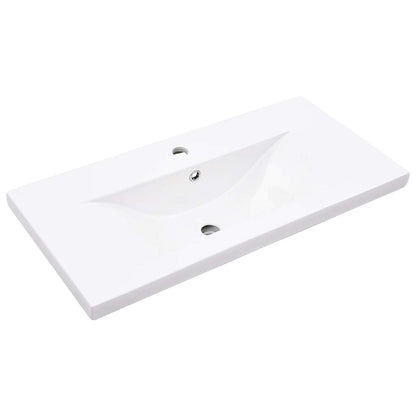 vidaXL Meuble de salle de bain 2 pcs aspect bois récupéré, bois d'ingénierie