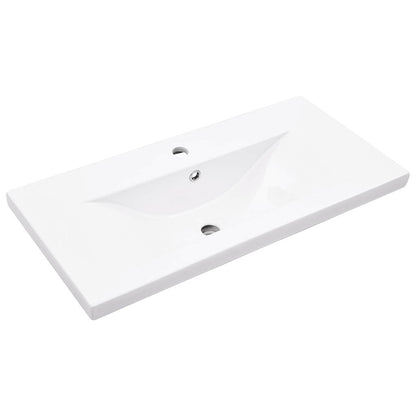 vidaXL 2-tlg. Badmöbel-Set Artisan-Eiche Holzwerkstoff