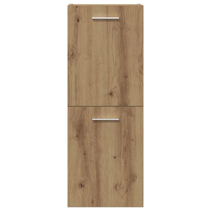 vidaXL 3-tlg. Badmöbel-Set Artisan-Eiche Holzwerkstoff