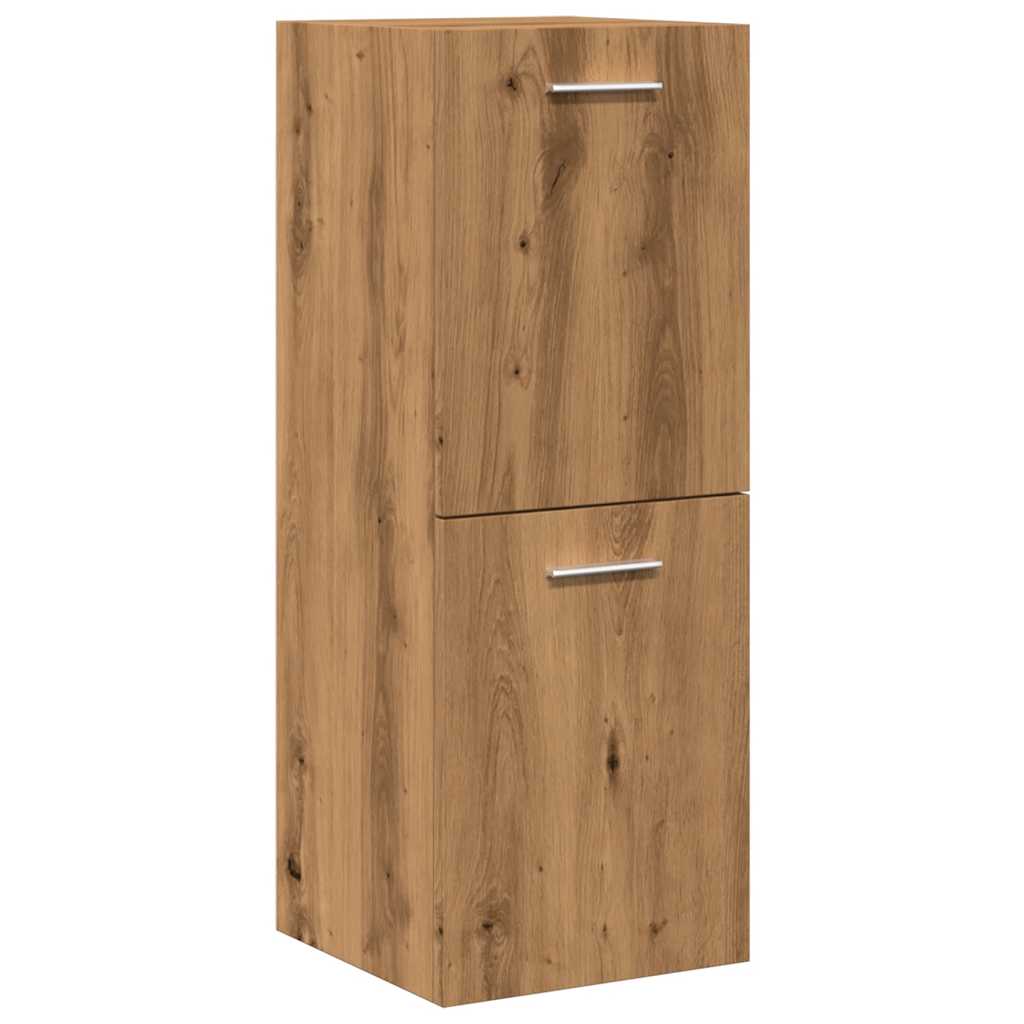 vidaXL 5-tlg. Badmöbel-Set Artisan-Eiche Holzwerkstoff