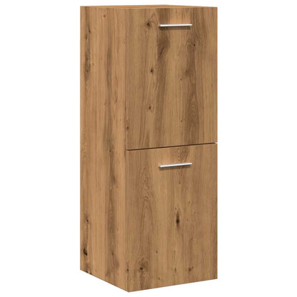 vidaXL 5-tlg. Badmöbel-Set Artisan-Eiche Holzwerkstoff