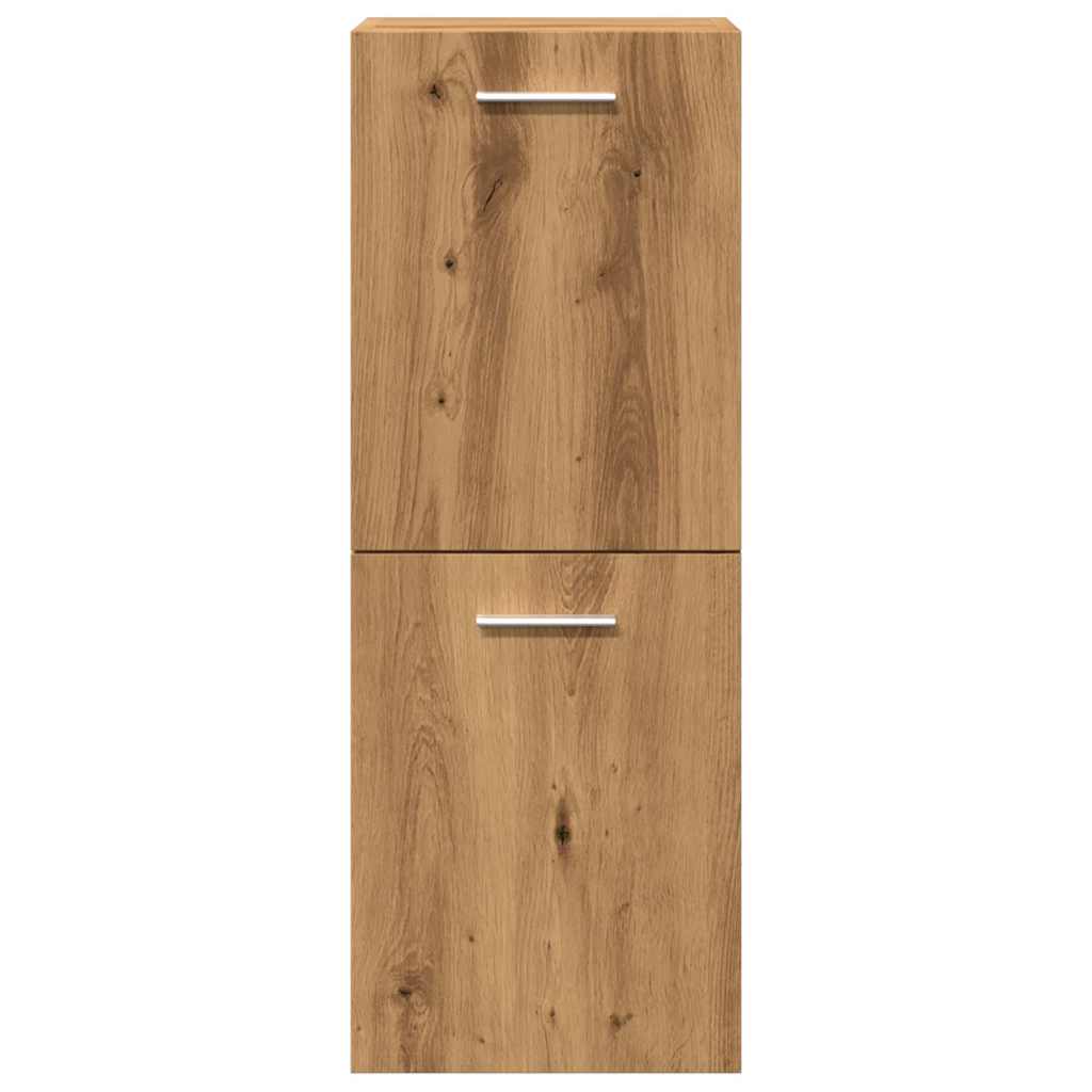 vidaXL 5-tlg. Badmöbel-Set Artisan-Eiche Holzwerkstoff