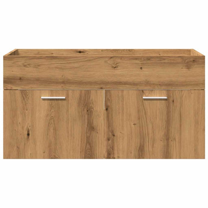 vidaXL 5-tlg. Badmöbel-Set Artisan-Eiche Holzwerkstoff