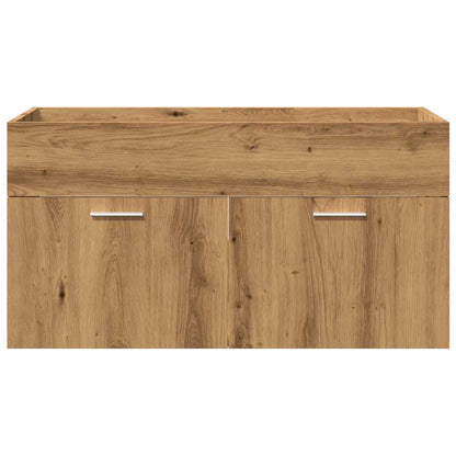 vidaXL 5-tlg. Badmöbel-Set Artisan-Eiche Holzwerkstoff
