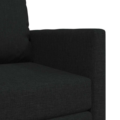 Schlafsofa 60cm Schwarz Stoff