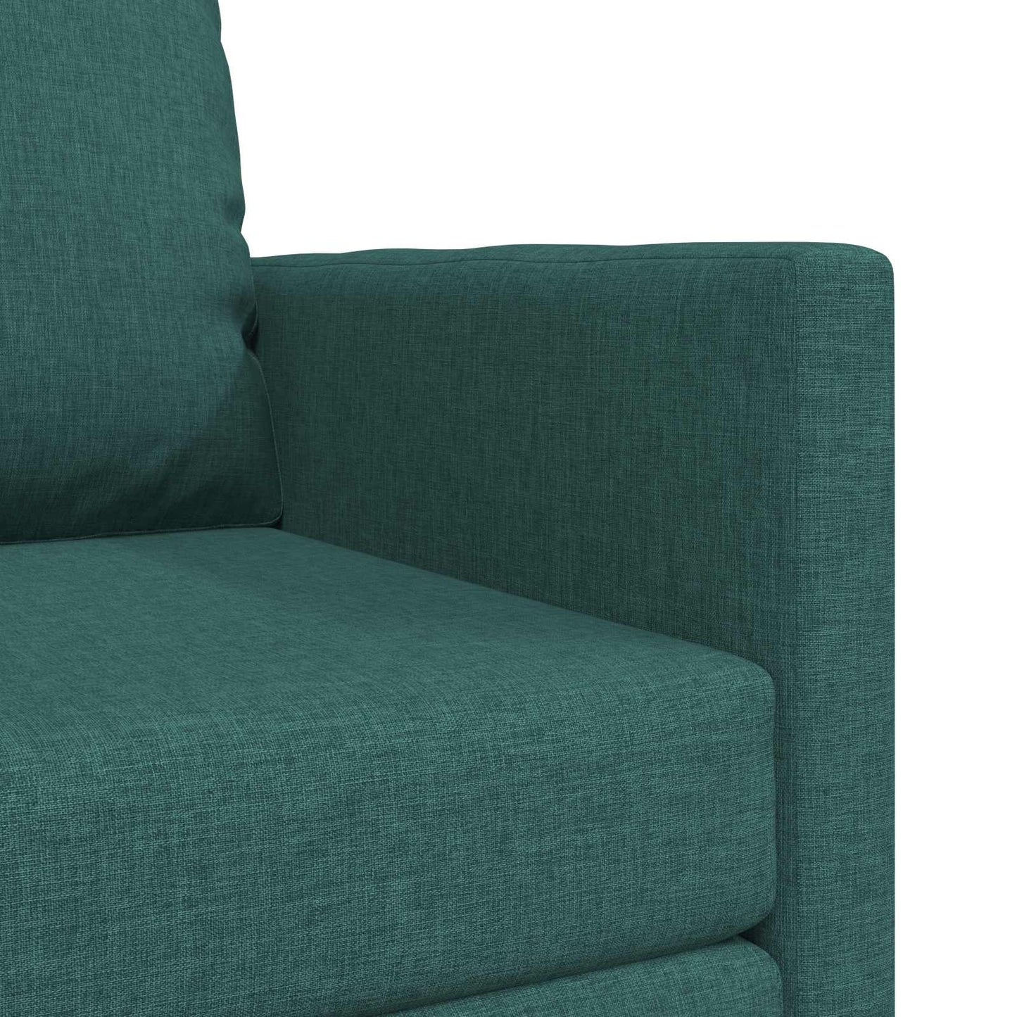 vidaXL Canapé-lit 60 cm Vert foncé Tissu