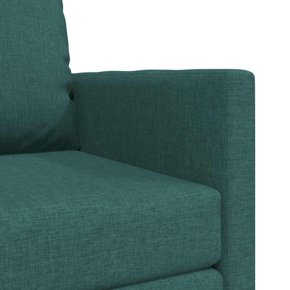 vidaXL Canapé-lit 60 cm Vert foncé Tissu