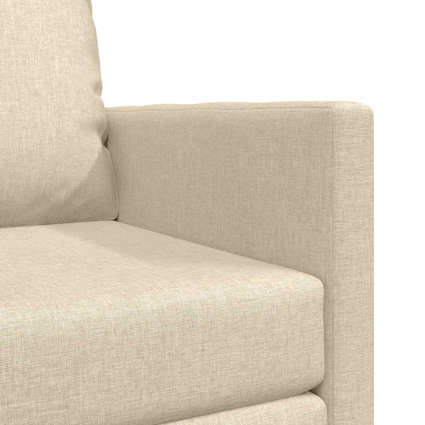 Schlafsofa 60cm Creme Stoff