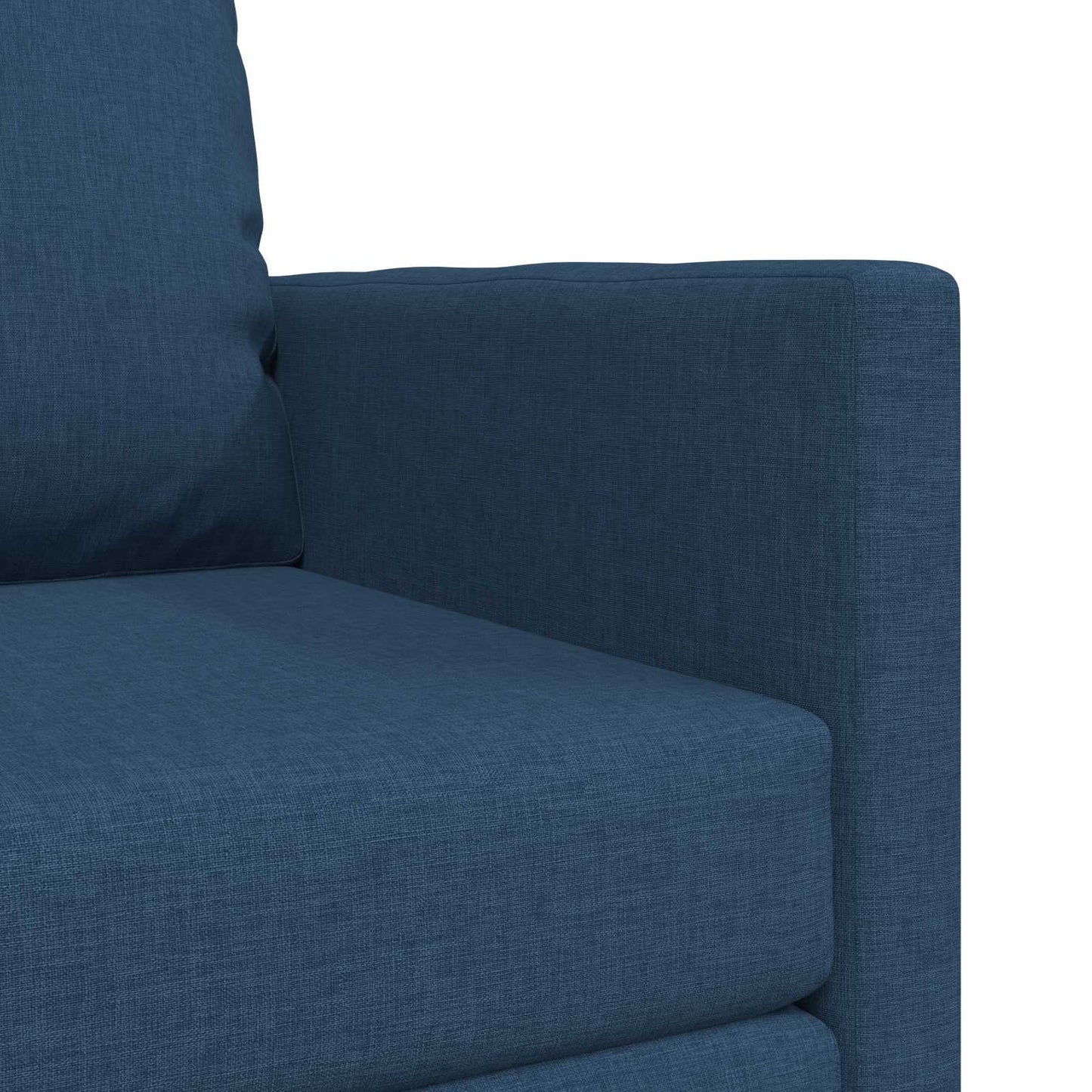 vidaXL Canapé-lit 60 cm Bleu Tissu