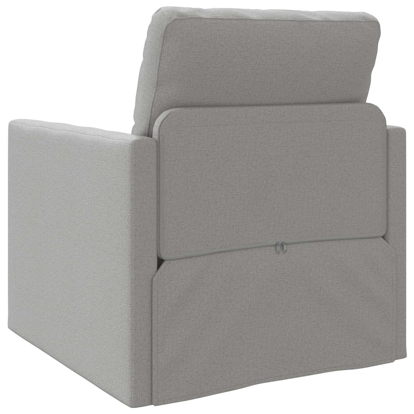 vidaXL Canapé-lit 60 cm Gris nuage Tissu