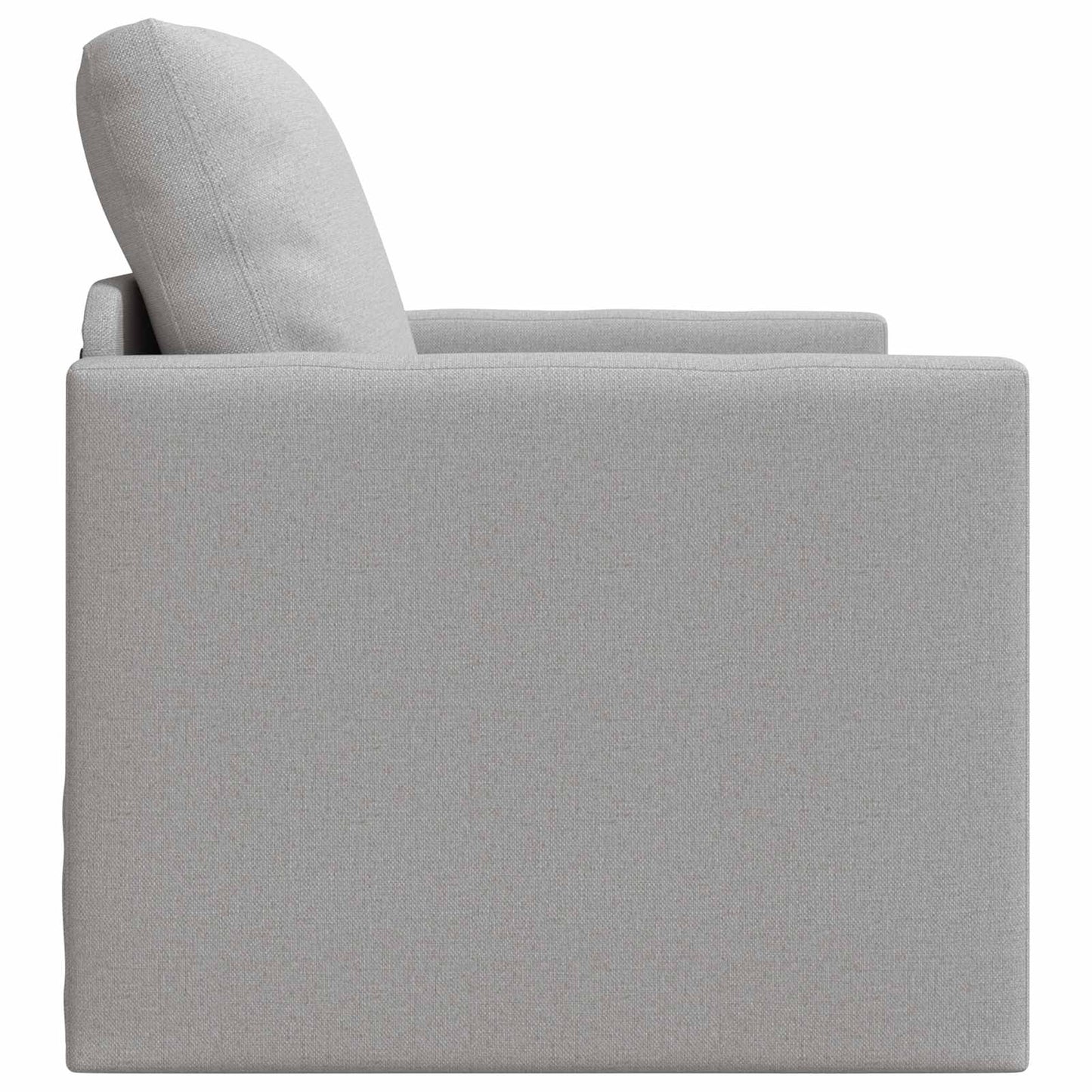 vidaXL Canapé-lit 60 cm Gris nuage Tissu