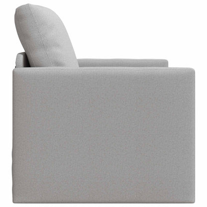vidaXL Canapé-lit 60 cm Gris nuage Tissu