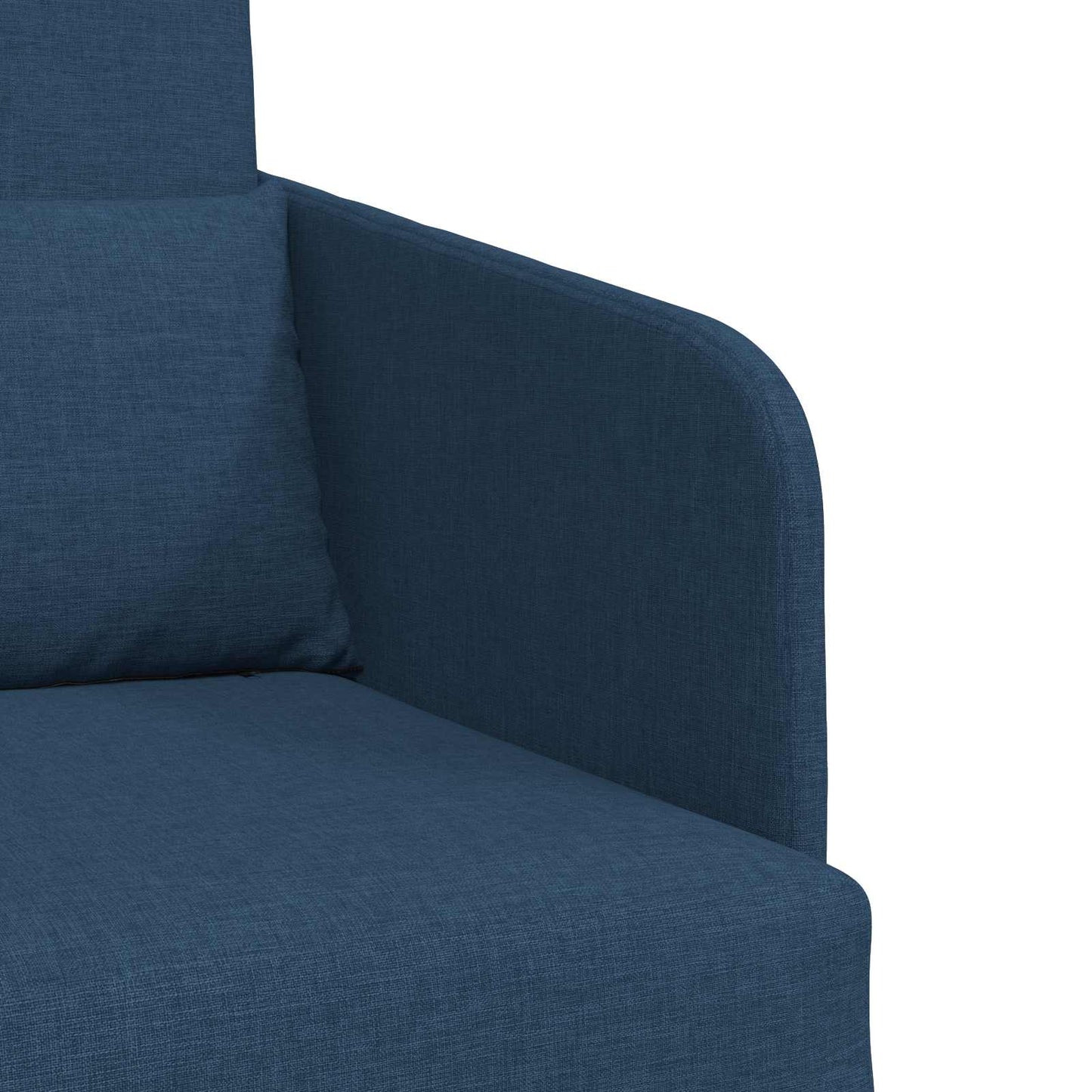 Schlafsofa 60cm Blau Stoff